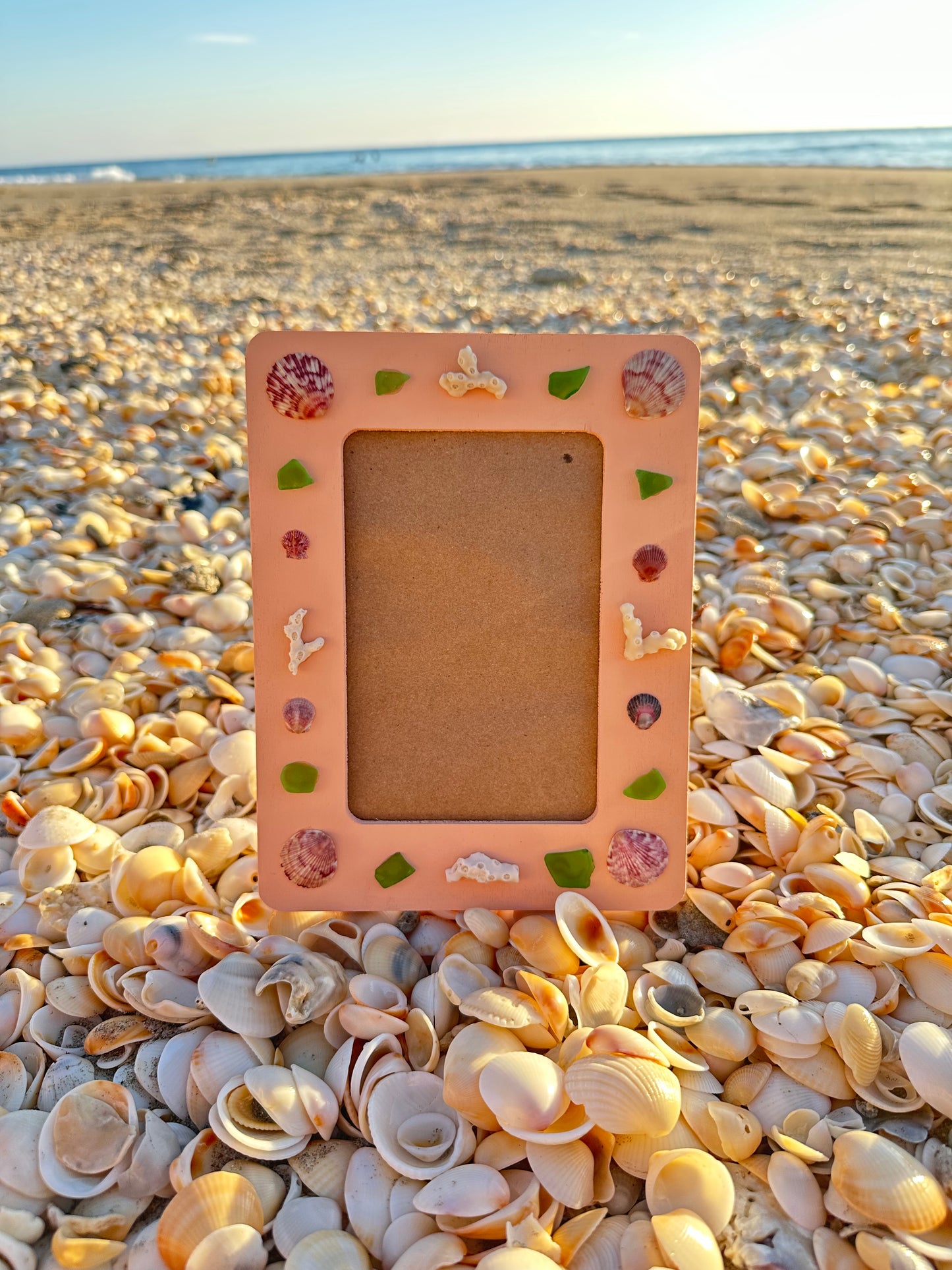 ocean inspired picture frame