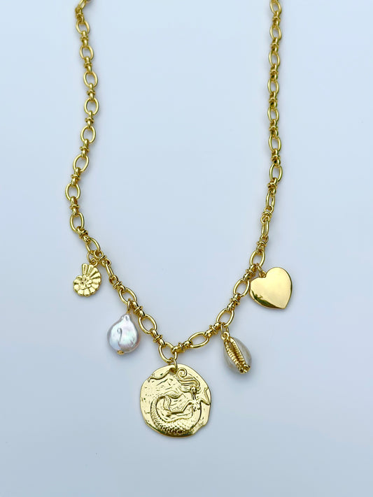 Siren Charm Necklace