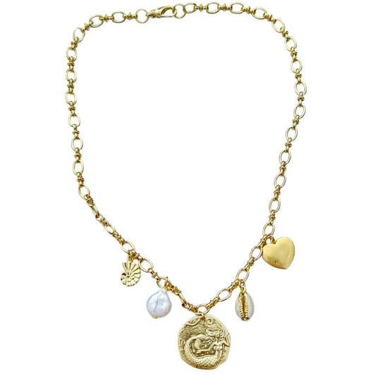 Siren Charm Necklace